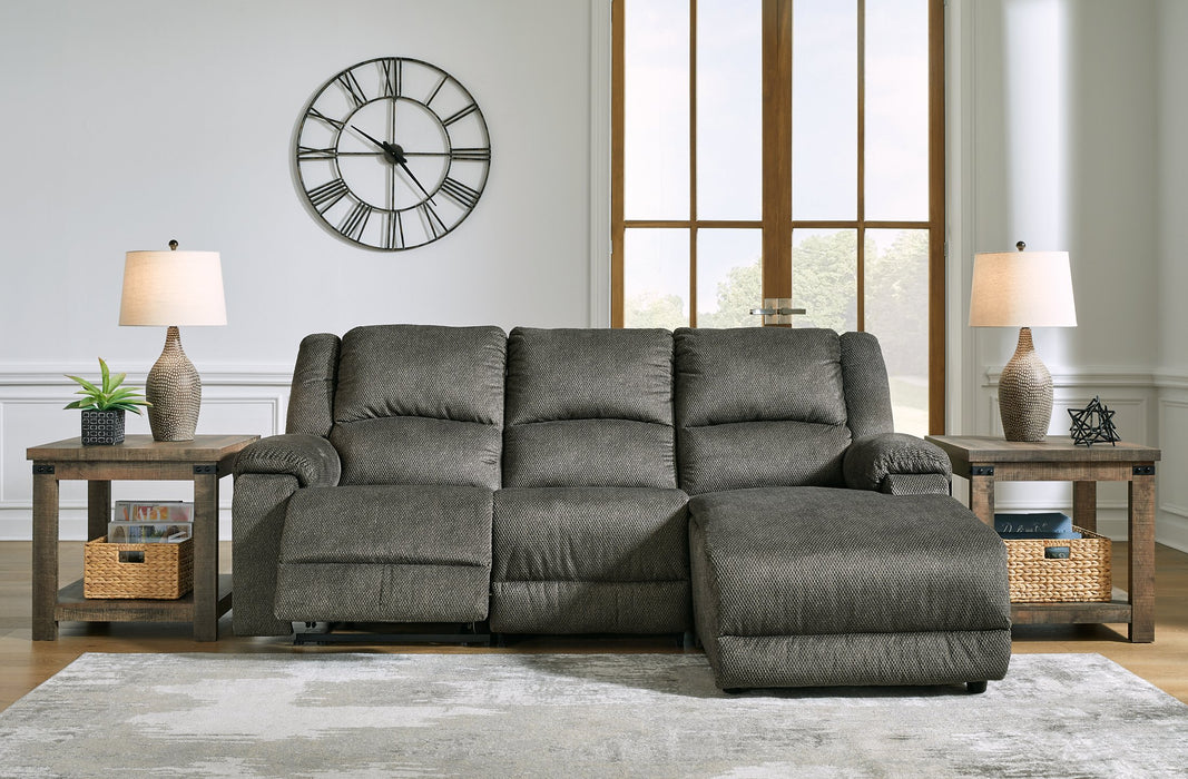 Benlocke Reclining Sectional with Chaise