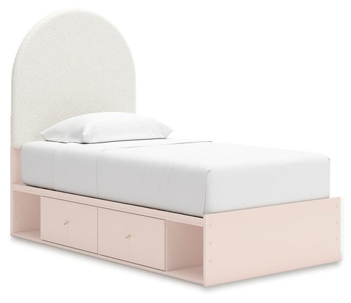 Wistenpine Upholstered Bed with Storage image