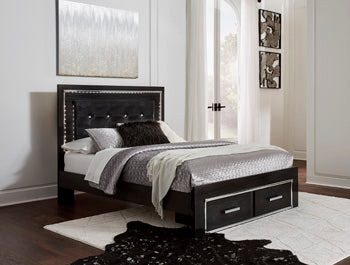 Kaydell Upholstered Bed with Storage