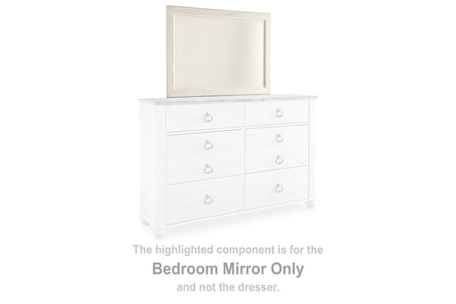 Willowton Bedroom Mirror image