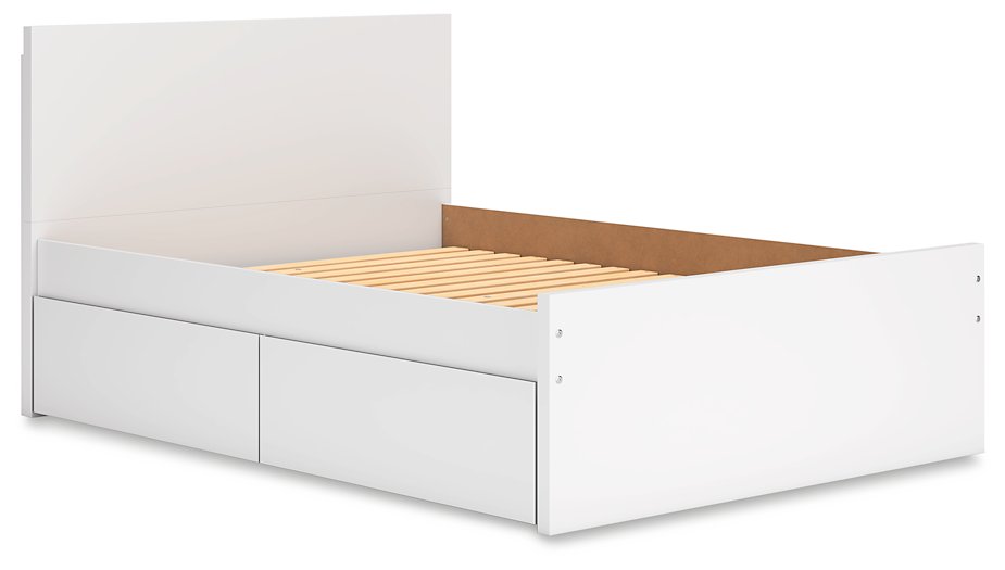 Onita Panel Bed with 2 Side Storage