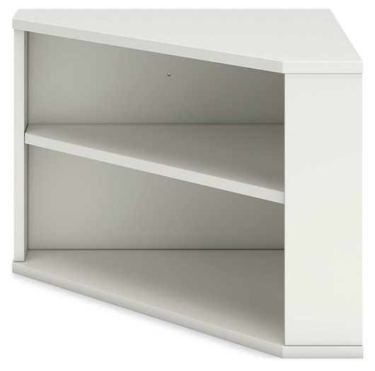 Grannen Home Office Corner Desk with Bookcase