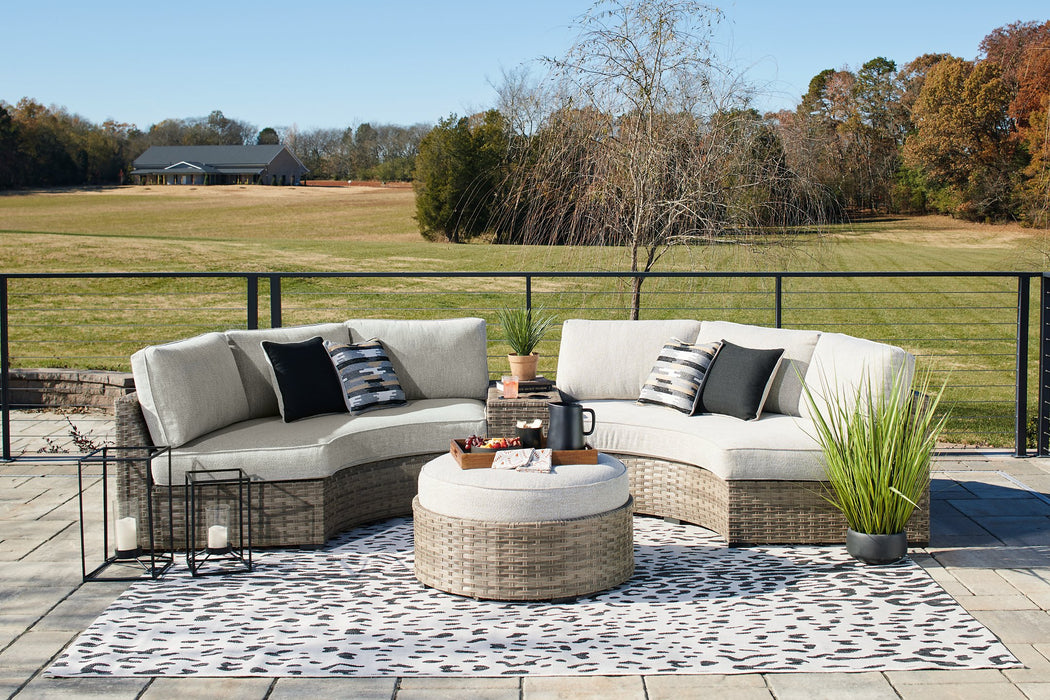 Calworth Outdoor Sectional with Ottoman