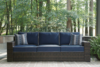 Grasson Lane Grasson Lane Nuvella Sofa with Coffee Table and 2 Lounge Chairs